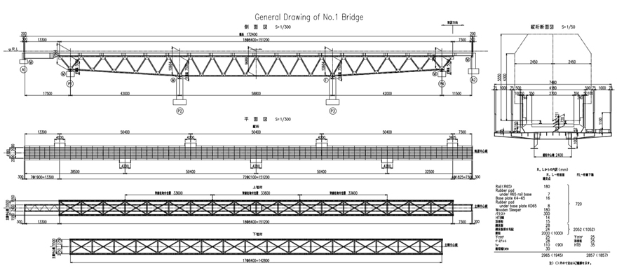 海外鉄道橋梁図面