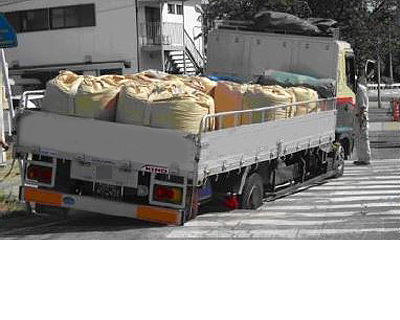 道路陥没事例写真3